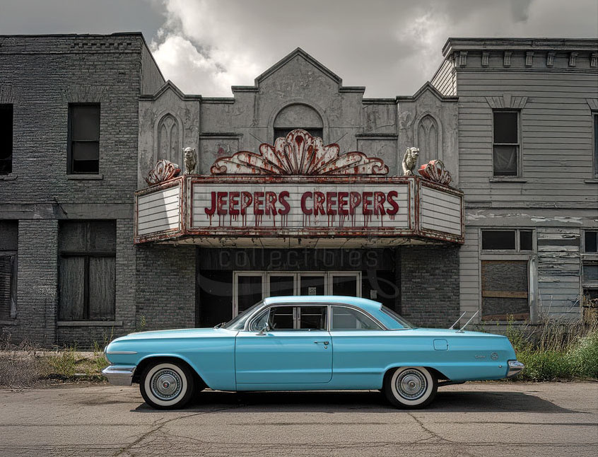 Cinematic Autos Print Series: 1960 Chevrolet Impala from Jeepers Creepers